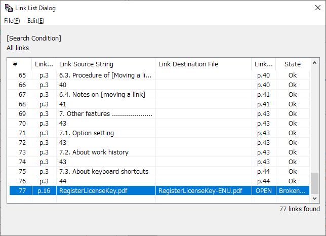 Speedlinker Link List